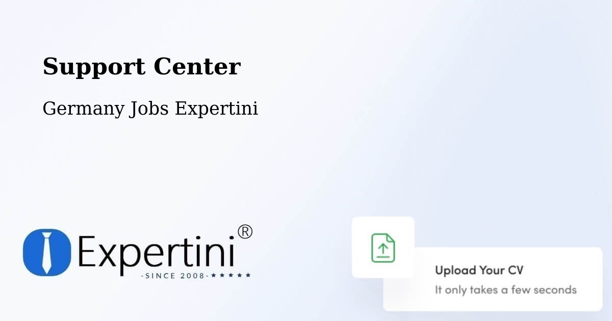 Support Services – Eppstein - Germany Jobs Expertini