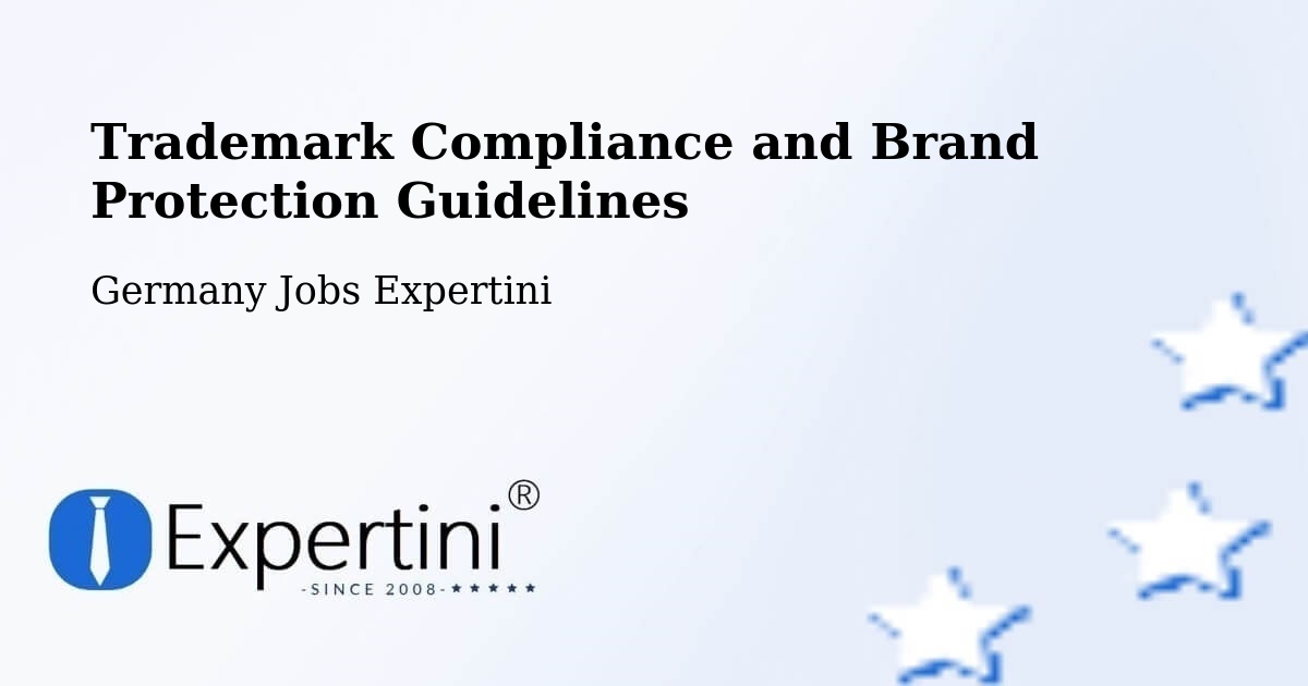 Trademark & Brand Protection Guidelines – Eppstein - Germany Jobs Expertini